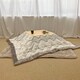 ロマンス小杉 こたつ掛けリビング正方形200×200cm ブラウン 483561314500