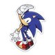 ソニック・ザ・ヘッジホッグ トラベルステッカー 1. SONIC