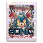 ソニック・ザ・ヘッジホッグ プリズムトラベルステッカー 1. TEAM SONIC