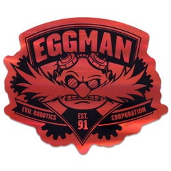 ソニック・ザ・ヘッジホッグ プリズムトラベルステッカー 2. EGGMAN