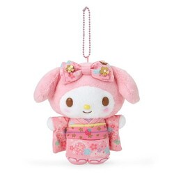 サンリオキャラクターズ マスコットホルダー 着物 マイメロディ