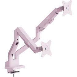 モニターアーム デュアル 耐荷重9kg 17-32インチ対応 PSW1DPK-O