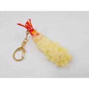 食品サンプル キーホルダー エビ天・小