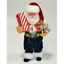 CC44168B [サンタオーナメント 17×10×5.5cm]