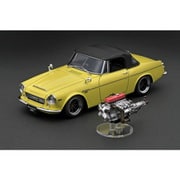 IG2714 1/18 ダットサン フェアレディ 2000 SR311 Yellow With Engine U20型エンジン付属 [レジンキャストミニカー]