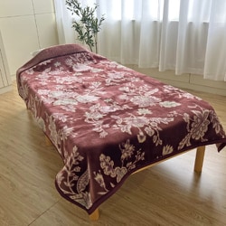 ロマンス小杉 アクリル毛布（毛羽部分） 140×200cm レッド 300175404800