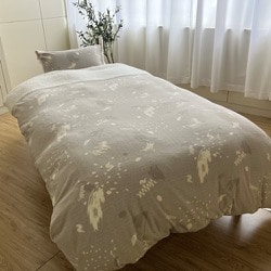 e-room あったか掛けふとんカバーSL 150×210cm ベージュ 324861024400