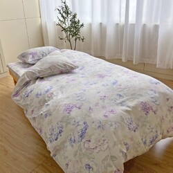 ロマンスカラット 掛けふとんカバーSL フィリヤ 150×210cm ブルー 553080024700