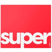 ゲーミングガラスマウスパッド 1.5mm Superglide Pad V2 XL Red-1.5T SGPXLR2