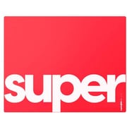 ゲーミングガラスマウスパッド 1.5mm Superglide Pad V2 L Red-1.5T SGPLR2