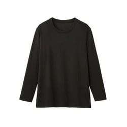リカバリーケア レディース長袖シャツ ブラック L