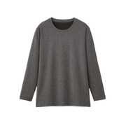 リカバリーケア レディース上下セット(長袖シャツ1枚・ロングパンツ1枚)杢グレー M