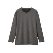 リカバリーケア レディース上下セット(長袖シャツ1枚・ロングパンツ1枚)杢グレー LL