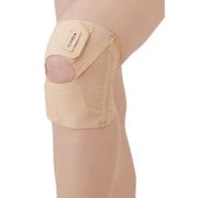 グッと支える素肌みたいな極薄ひざサポーター 1枚 ベージュ M-L
