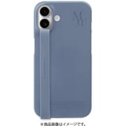 MDM27379i16 [iPhone 16用 フィンガーバンド付き ハードケース トワイライトブルー]