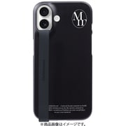 MDM27381i16 [iPhone 16用 フィンガーバンド付き ハードケース ブラック]
