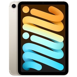 アップル Apple iPad mini （A17 Pro） Wi-Fi＋Cellularモデル 512GB スターライト