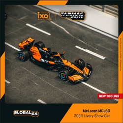 T64G-F070-2024 1/64 McLaren MCL60 2024 Livery Show Car [ダイキャストミニカー]