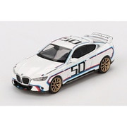 MGT00863-BL 1/64 BMW 3.0 CSL ホワイト 左ハンドル [ダイキャストミニカー]