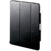 iPad Air 13インチ （M2/2024）用 ケース カバー タッチペン収納 オートスリープ/ウェイク対応 スタンド機能付き 本体画面保護 ブラック PDA-IPAD2114BK