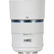 75AS12X-W-JP [オートフォーカスレンズ F1.2 APS-C 75mm 富士フイルムXマウント ホワイト]