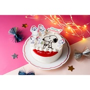 【Xmas】スヌーピー ホワイトクリスマスパーティー 4号 [ご注文期間は2024年12月3日（火）まで]