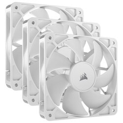 RS120 120mm PWM Fans Triple Pack White ハイエアフロータイプ PCケースファン トリプルパック ホワイト CO-9050193-WW