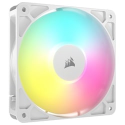 RS120 ARGB 120mm PWM Fan White RGB LED搭載 ハイエアフロータイプ PCケースファン シングルパック ホワイト CO-9050184-WW
