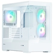 Micro-ATX ミニタワー型PCケース ホワイト P30 White V2