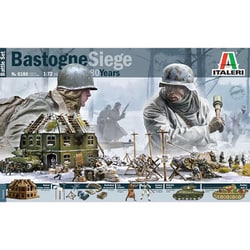 IT6186 1/72 WW.II バストーニュの戦い80周年 情景セット [組立式プラスチックモデル]
