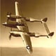 IT2834 1/48 WW.II アメリカ軍 P-38Jライトニング ヨーロッパ戦線 [組立式プラスチックモデル]