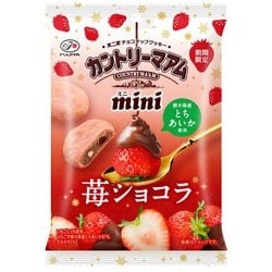 カントリーマアム mini バニラ・チョコ・いちご ヨドバシ.com - 不二家 カントリーマアムミニ（苺ショコラ） 42g