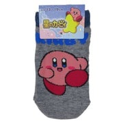 185-24H3 [星のカービィ ソックス スニーカー丈 ブルー 1足入り]