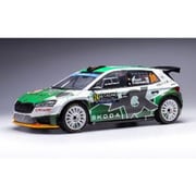 18RMC155B 1/18 シュコダ ファビア Rally2 2023年 モンテカルロラリー #24 N.Gryazin/K.Aleksandrov [ダイキャストミニカー]
