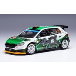 RAM890 1/43 シュコダ ファビア Rally2 2023年 モンテカルロラリー #24 N.Gryazin/K.Aleksandrov [ダイキャストミニカー]