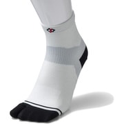 DBZAA4513 [Run-Aid Socks ライトグレー 足袋 M]