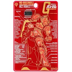 IC-220R FLASH 基板アート ICカードケース シャア専用ザク