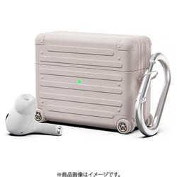 シリコン製キャリーケース for AirPods Pro（Pro 2/第1世代） ベージュ MA27412APP