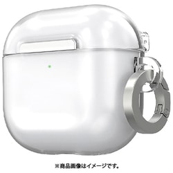 Nu：kin ハードクリアケース for AirPods 4 クリア AR27403AP4