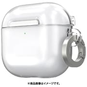 Nu:kin ハードクリアケース for AirPods 4 クリア AR27403AP4