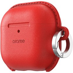 POPS ソフトケース for AirPods 4 レッド AR27407AP4
