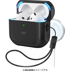 ORBIT magsafe対応 ハイブリッドケースfor AirPods 4 ブラック ES27430AP4