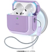 ORBIT magsafe対応 ハイブリッドケースfor AirPods 4 パープル ES27433AP4