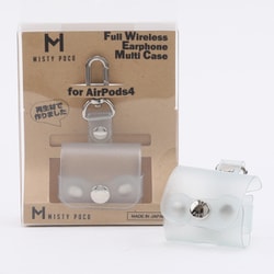 AirPods 4専用 ケース クリア WEap4-CL