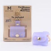 AirPods 4専用 ケース バイオレット WEap4-VL