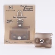 AirPods 4専用 ケース ブラウン WEap4-BR