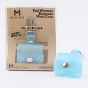 AirPods 4専用 ケース ブルー WEap4-BL