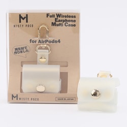 AirPods 4専用 ケース ホワイトゴールド WEap4-HG