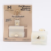 AirPods 4専用 ケース ホワイトゴールド WEap4-HG