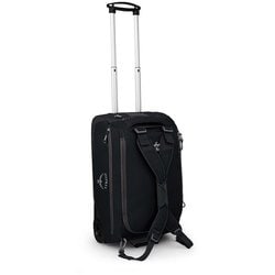 希少 OSPREY トラベルキャリー 40L 多収納 機内持ち込み可能 ブラック オゾン2ウィールドキャリーオン40L(ブラック): オスプレー